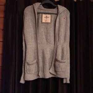 Hooded Hollister Cardigan